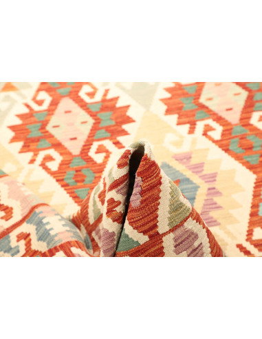 Kilim 175x251 Cm Kilim, Afghanistan, Lana Cardata A Mano,