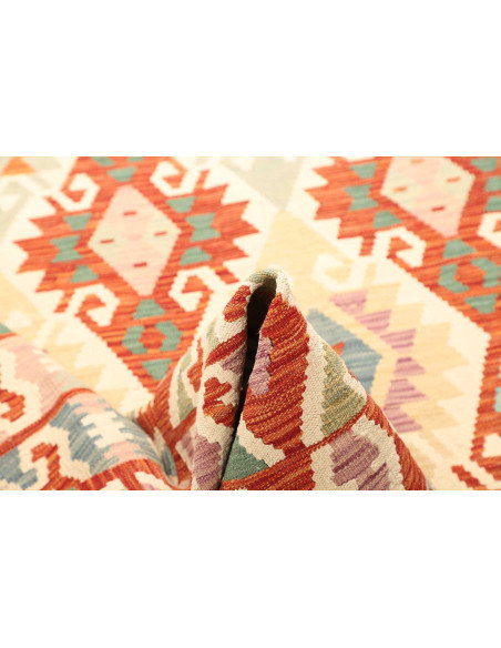 Kilim 175x251 Cm Kilim, Afghanistan, Lana Cardata A Mano,