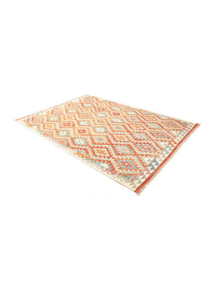 Kilim 170x252 Cm Afghan Kilim, Hand-carded Wool, Cotton,