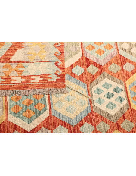 Kilim 173x240 Cm Kilim Afghanistan, Lana Cardata A Mano,
