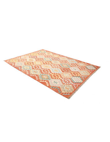 Kilim 178x240 Cm Kilim Afghano Lana Cardata A Mano