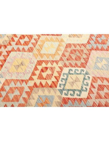 Kilim 178x240 Cm Kilim Afghano Lana Cardata A Mano