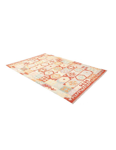 Kilim 169x246 Cm Kilim Afghanistan Lana Cardata A Mano