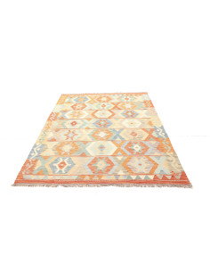 Kilim 150x200 Cm Kilim, Afghanistan, Lana Cardata A Mano 2