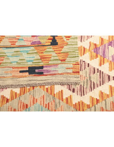 Kilim 101x196 Cm Kilim Afghan Hand-carded Wool