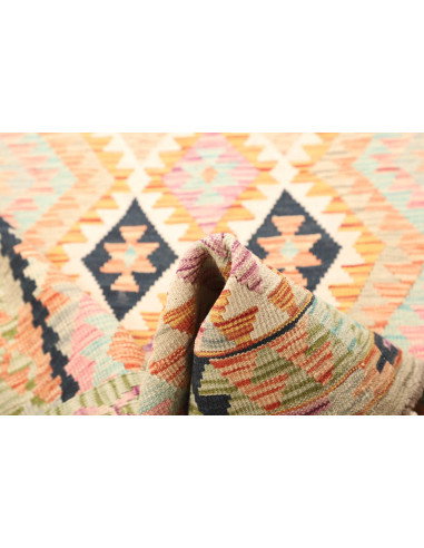 Kilim 101x196 Cm Kilim Afgano Lana Cardata A Mano