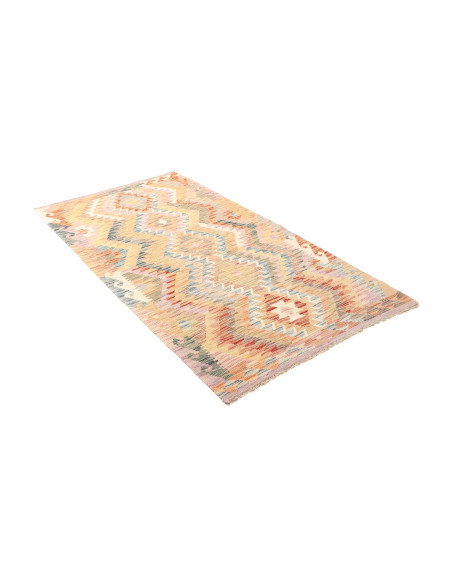 Kilim 105x199 Cm Kilim, Afghanistan, Hand-carded Wool (warp: