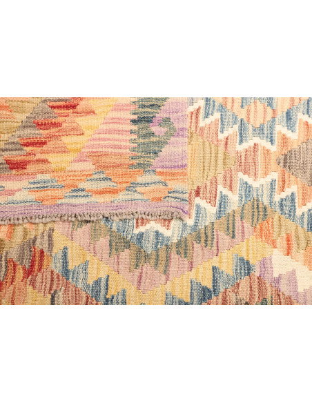 Kilim 105x199 Cm Kilim, Afghanistan, Hand-carded Wool (warp: