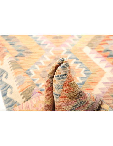Kilim 105x199 Cm Kilim, Afghanistan, Lana Cardata A Mano
