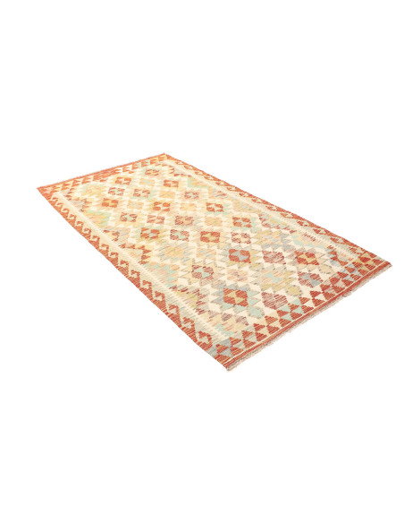 Kilim 107x198 Cm Kilim Afghanistan Lana Cardata A Mano