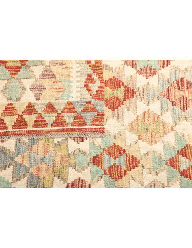 Kilim 107x198 Cm Kilim Afghanistan Lana Cardata A Mano