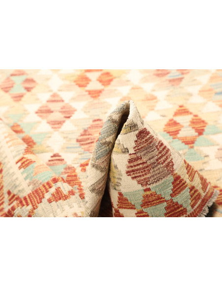 Kilim 107x198 Cm Kilim Afghanistan Lana Cardata A Mano