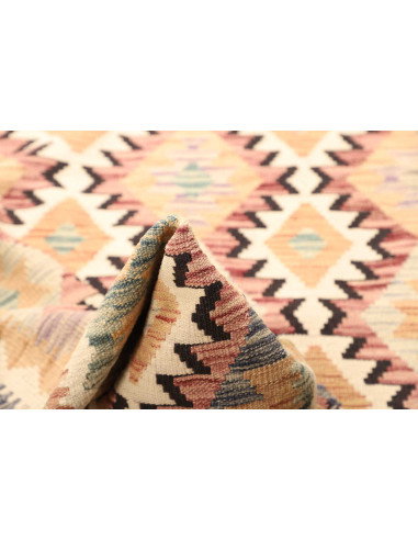 Kilim 104x187 Cm Kilim. Afghanistan. Hand-carded Wool (warp: