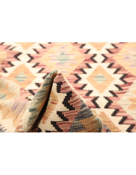 Kilim 104x187 Cm Kilim. Afghanistan. Hand-carded Wool (warp: