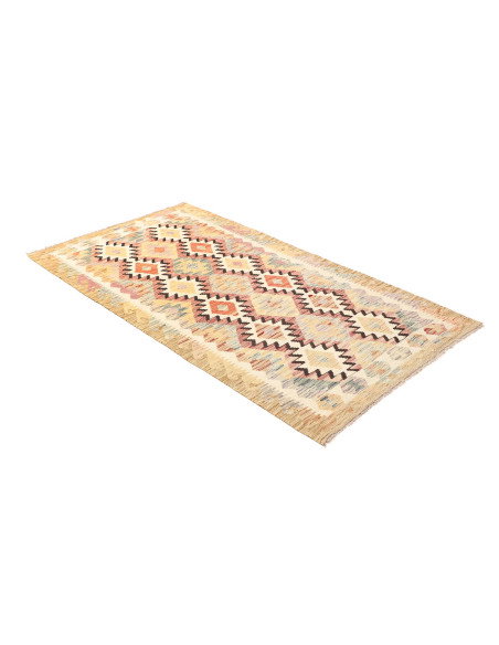 Kilim 103x196 Cm Kilim, Afghanistan, Hand-carded Wool (warp: