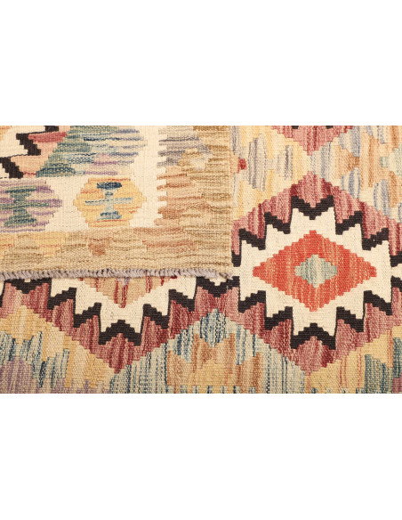 Kilim 103x196 Cm Kilim, Afghanistan, Hand-carded Wool (warp:
