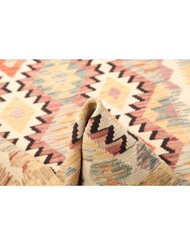 Kilim 103x196 Cm Kilim, Afghanistan, Hand-carded Wool (warp: