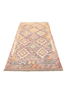 Kilim 100x215 Cm Kilim, Afghanistan, Lana Cardata A Mano 2