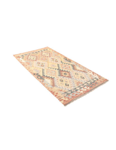 Kilim 105x201 Cm Kilim Afghanistan Lana Cardata A Mano
