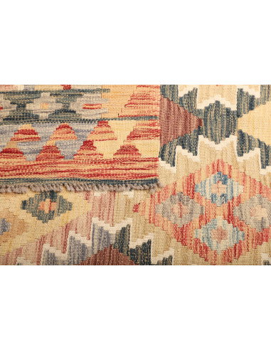 Kilim 105x201 Cm Kilim Afghanistan Lana Cardata A Mano