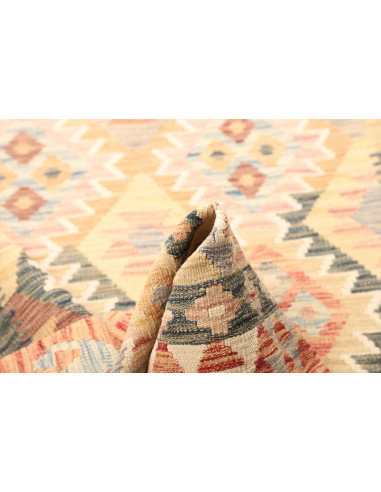 Kilim 105x201 Cm Kilim Afghanistan Lana Cardata A Mano
