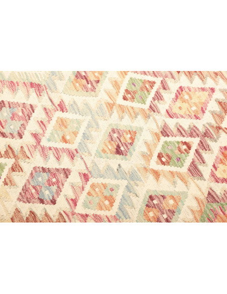 Kilim 106x199 Cm Kilim Afghanistan Hand-carded Wool (warp: