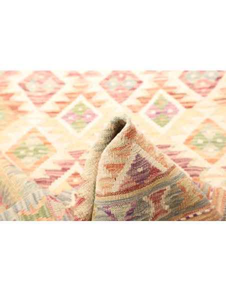 Kilim 106x199 Cm Kilim Afghanistan Hand-carded Wool (warp: