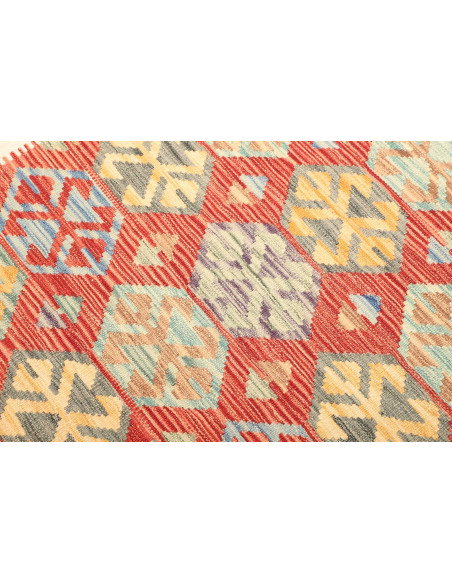 Kilim 133x173 Cm Kilim, Afghanistan, Hand-carded Wool (warp: