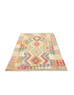 Kilim 129x182 Cm Kilim Afghanistan, Hand-carded Wool (cotton 2