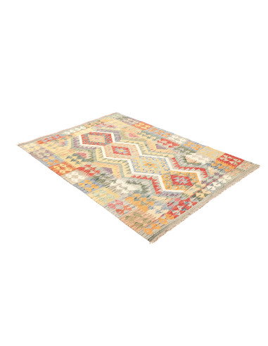 Kilim 129x182 Cm Kilim Afghanistan, Lana Cardata A Mano