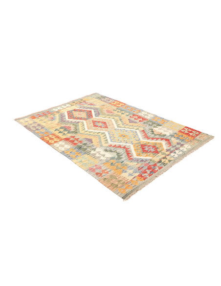 Kilim 129x182 Cm Kilim Afghanistan, Lana Cardata A Mano