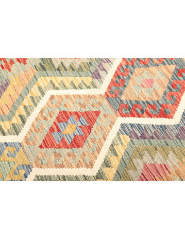 Kilim 129x182 Cm Kilim Afghanistan, Hand-carded Wool (cotton