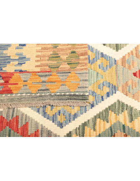Kilim 129x182 Cm Kilim Afghanistan, Hand-carded Wool (cotton