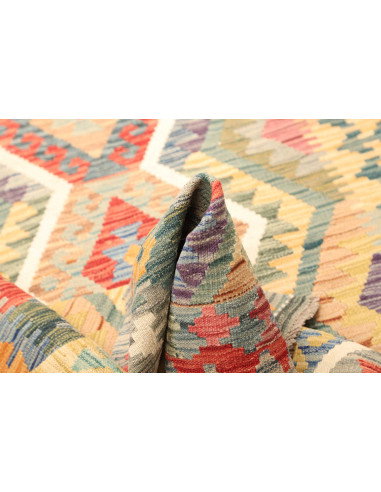 Kilim 129x182 Cm Kilim Afghanistan, Lana Cardata A Mano