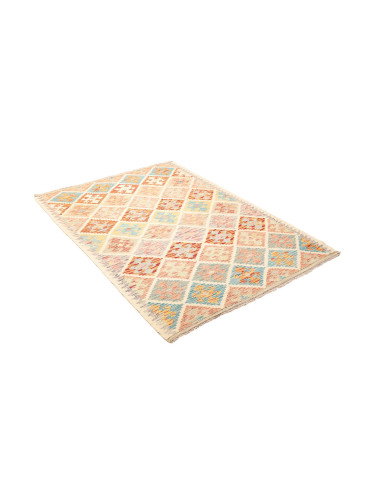 Kilim 132x189 Cm Kilim Afghanistan Lana Cardata A Mano