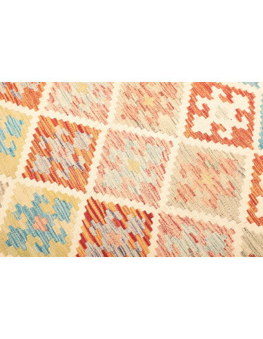 Kilim 132x189 Cm Kilim Afghanistan Hand-carded Wool Cotton