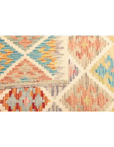 Kilim 132x189 Cm Kilim Afghanistan Hand-carded Wool Cotton