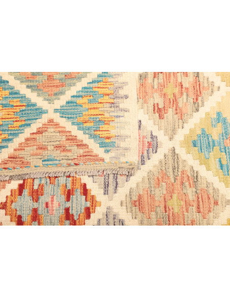 Kilim 132x189 Cm Kilim Afghanistan Lana Cardata A Mano