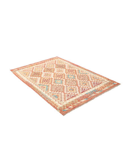Kilim 127x183 Cm Kilim, Afghanistan, Lana Cardata A Mano