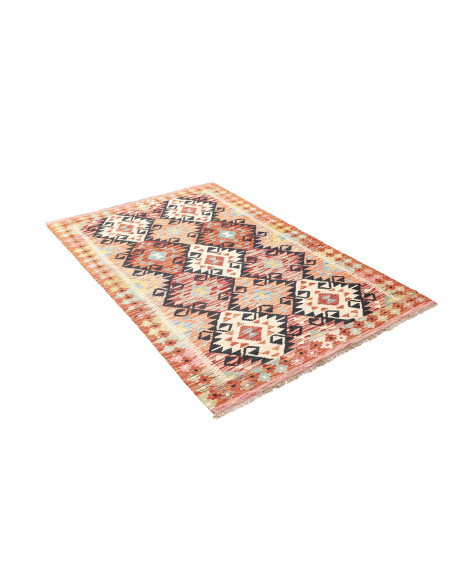 Kilim 122x183 Cm Kilim, Afghanistan, Lana Cardata A Mano