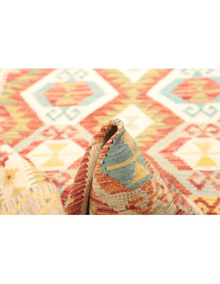 Kilim 126x186 Cm Kilim, Afghanistan, Hand-carded Wool (warp:
