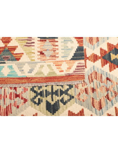 Kilim 130x185 Cm Kilim, Afghanistan, Hand-carded Wool (warp: