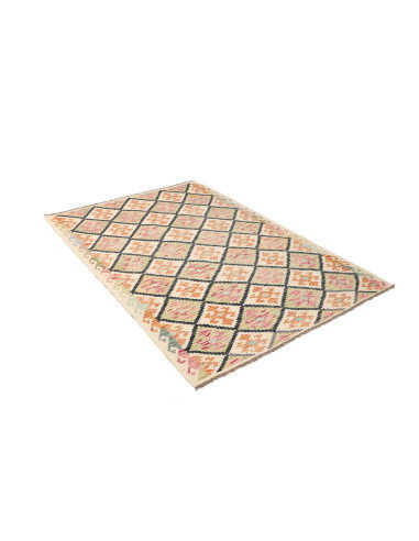 Kilim 128x180 Cm Kilim Afghanistan. Hand-carded Wool (warp: