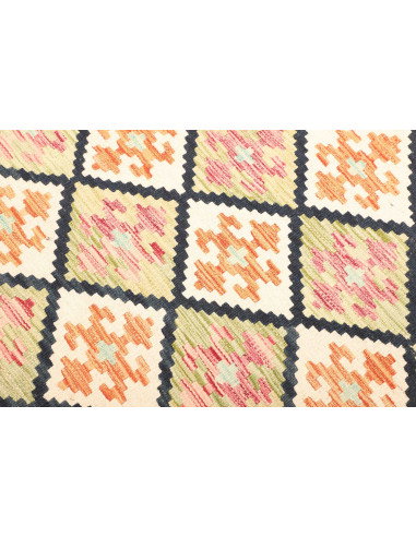 Kilim 128x180 Cm Kilim Afghanistan. Hand-carded Wool (warp: