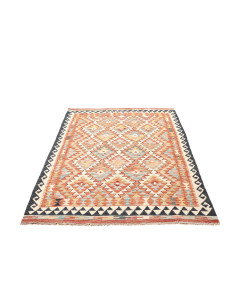 Kilim 126x180 Cm Kilim, Afghanistan, Lana Cardata A Mano, 2