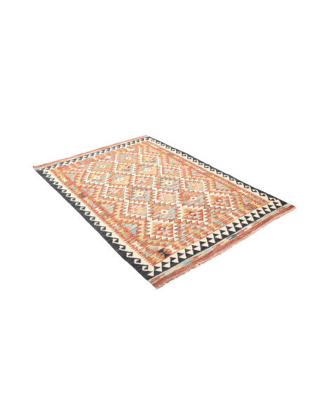 Kilim 126x180 Cm Kilim, Afghanistan, Hand-carded Wool,