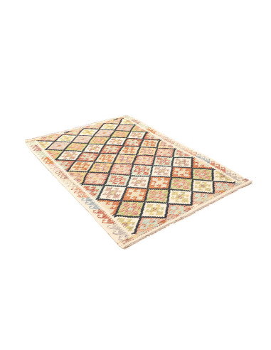 Kilim 126x182 Cm Kilim Afghanistan, Lana Cardata A Mano,