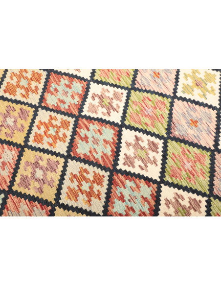Kilim 126x182 Cm Kilim Afghanistan, Lana Cardata A Mano,