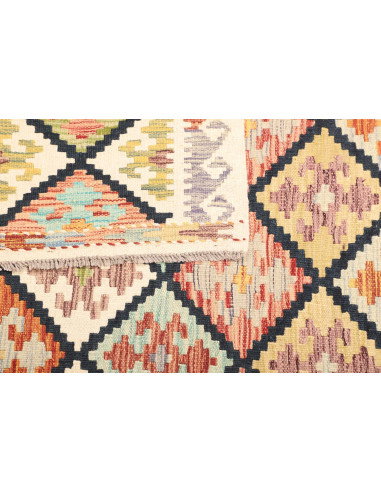 Kilim 126x182 Cm Kilim Afghanistan, Lana Cardata A Mano,