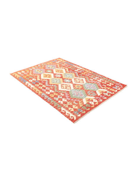 Kilim 123x178 Cm Kilim Afghanistan Hand-carded Wool (cotton